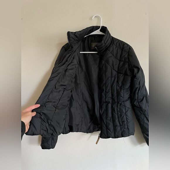 Steve Madden Black Puffer Jacket Women’s - Picture 3 of 8